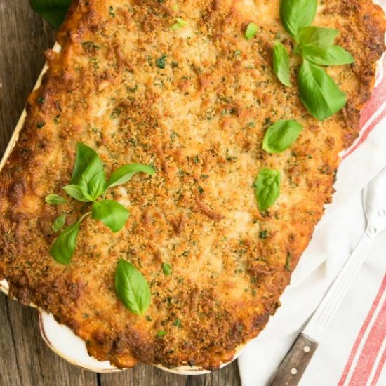 FIVE CHEESE ZITI AL FORNO