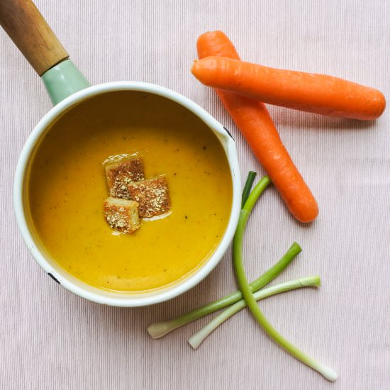 Carrot and Leek Soup