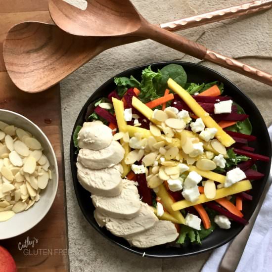 Mango Avocado Salad with Chicken