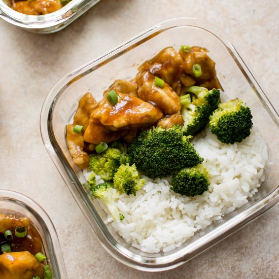 Teriyaki Chicken Meal Prep Bowls