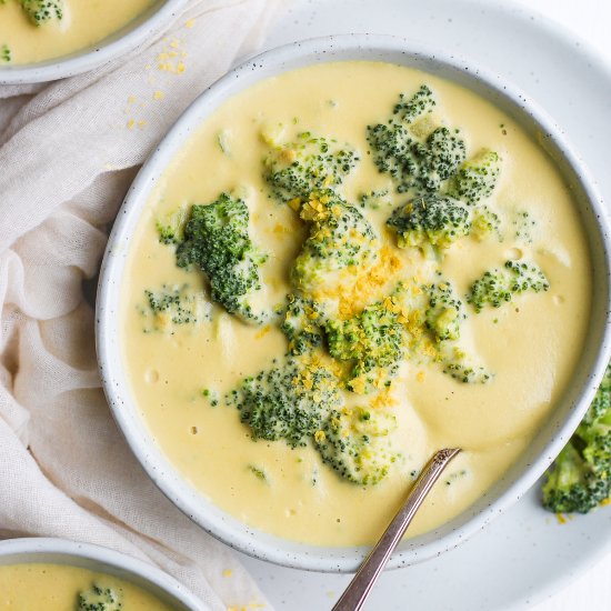 Dairy-Free Broccoli Cheese Soup