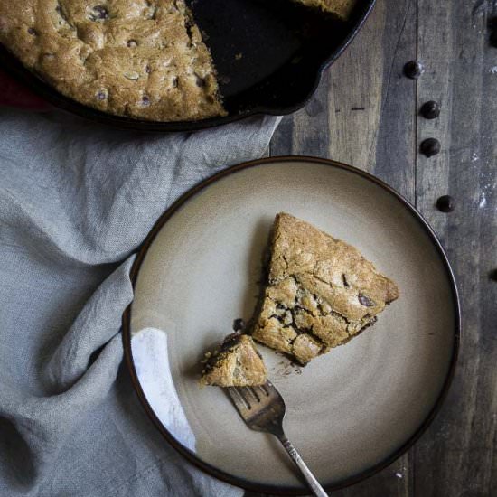 Chocolate Chip Cookie Pie