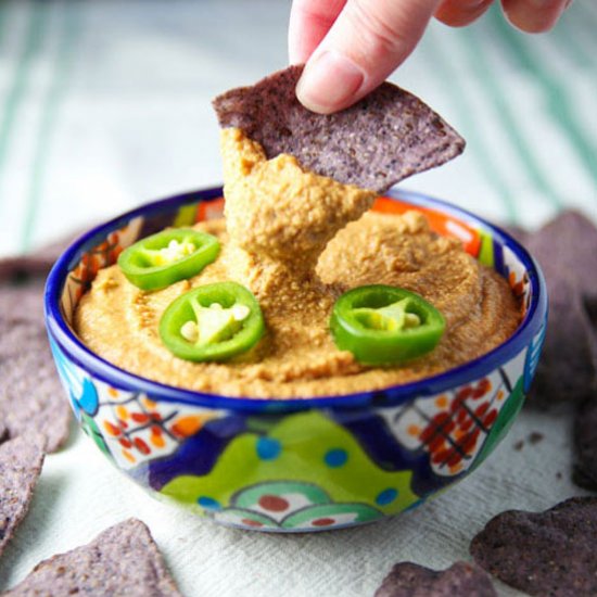 Vegan Jalapeño Cashew “Cheese” Dip