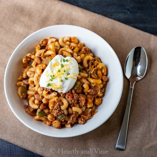 Chili Mac Casserole