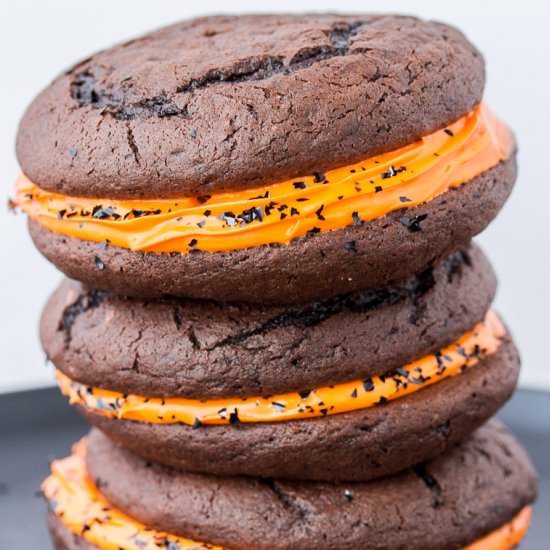 Halloween Whoopie Pies