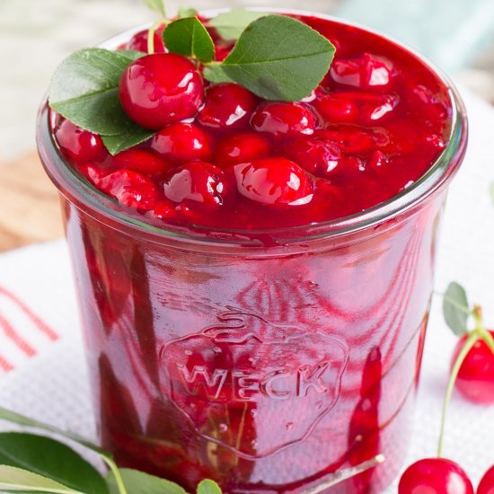 Easy Sour Cherry Sauce