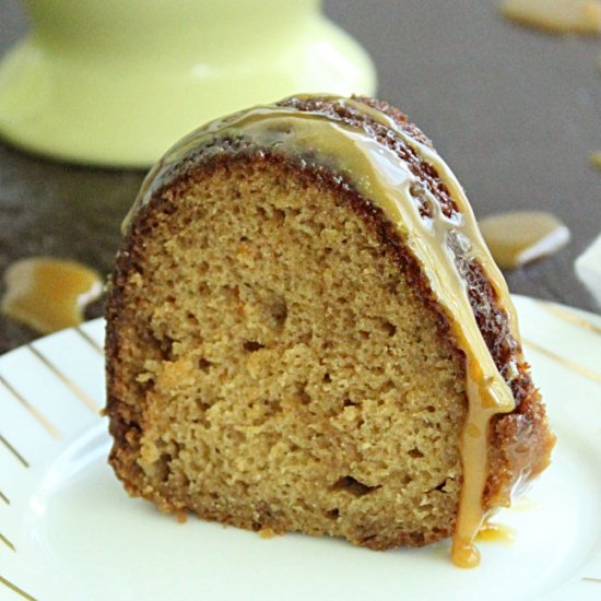 Caramel Brown Sugar Bundt Cake