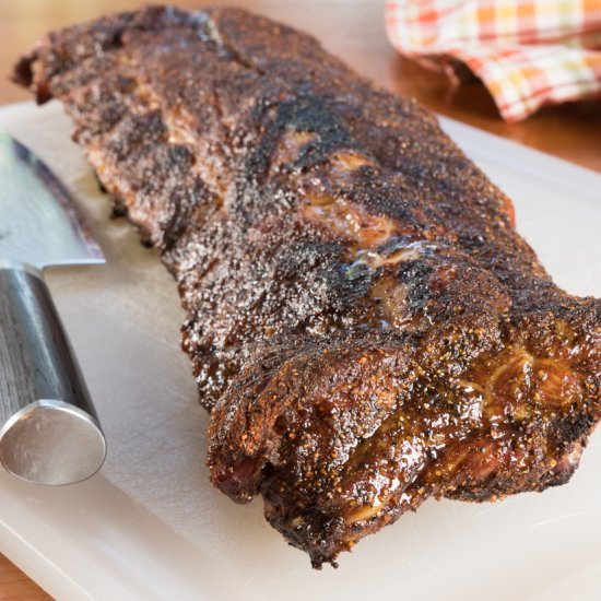 Spicy-Sweet Slow Baked Baby Back Ribs