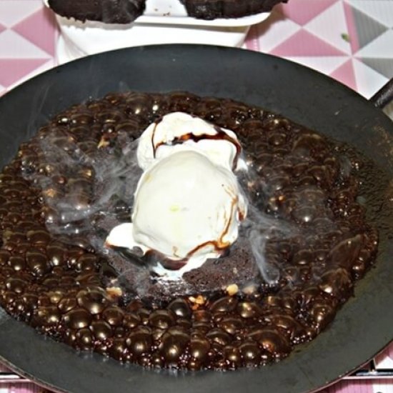 Delicious Sizzling Brownie