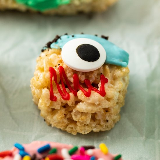 Halloween Rice Krispie Treats