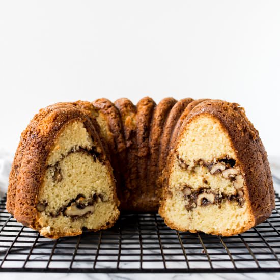 sour cream coffee cake