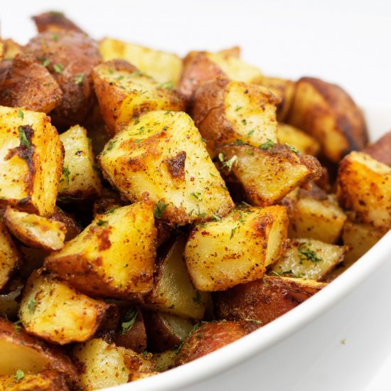 Spicy Mustard Potatoes