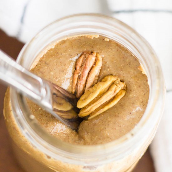 Cinnamon Vanilla Bean Pecan Butter