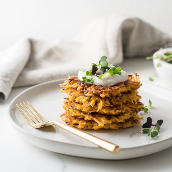 Simple Butternut Squash Fritters