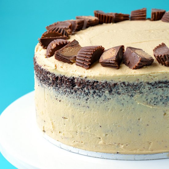 Peanut Butter Chocolate Cake