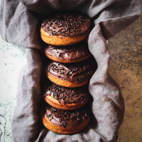 Baked Pumpkin Donuts