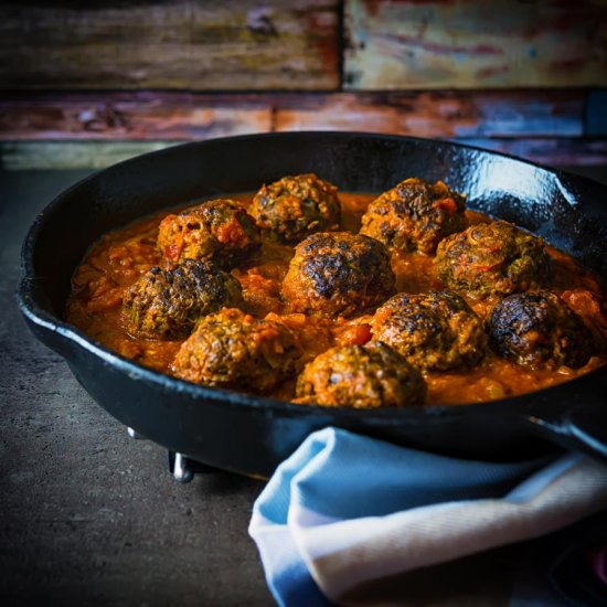 Indian Venison Meatballs