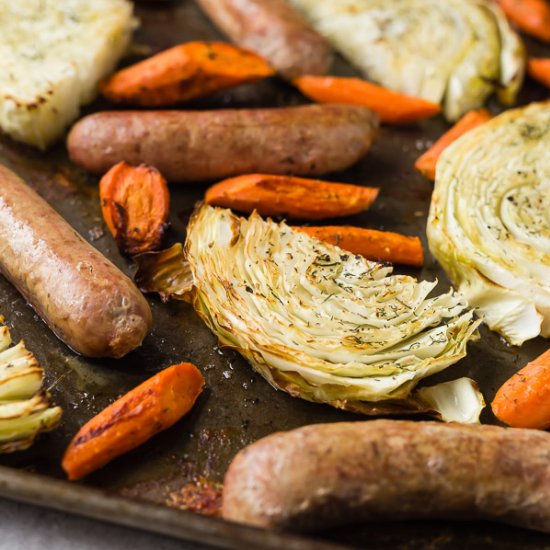 Sausage Sheet Pan Dinner