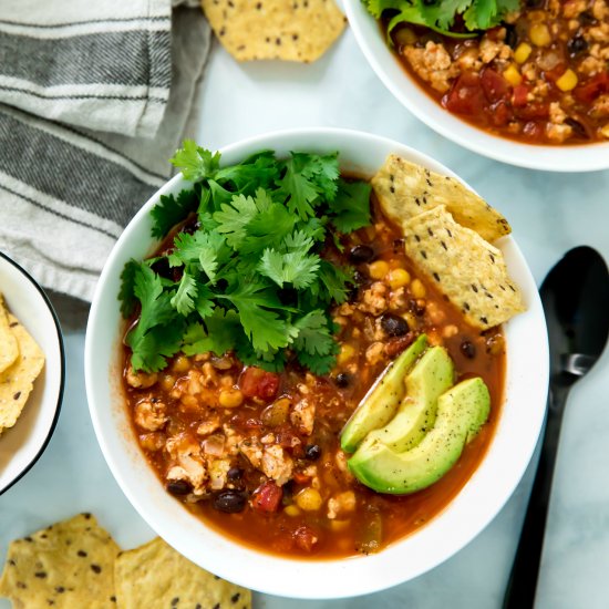 Healthy Taco Soup