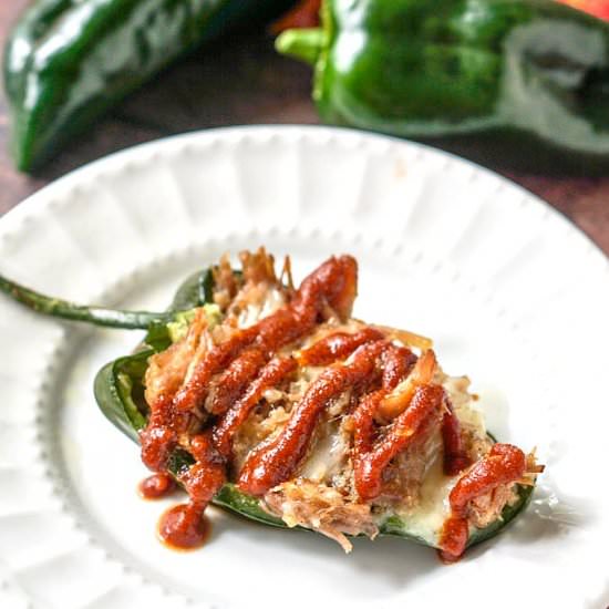 Bbq Pulled Pork Stuffed Peppers