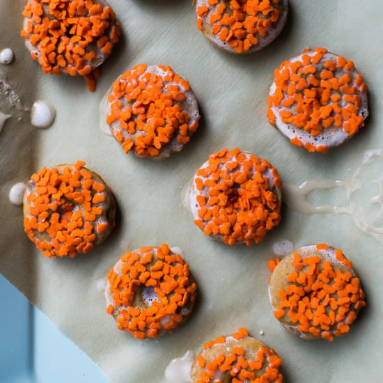 Baked Pumpkin Spice Donuts