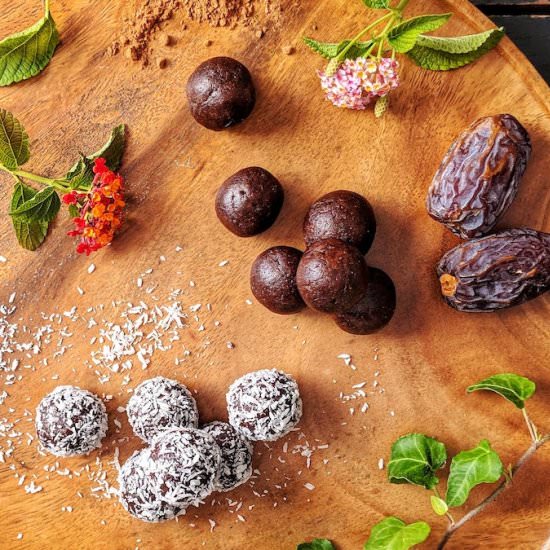 Handmade Carob Bliss Balls