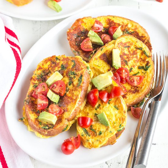 Savory Cheesy French Toasts