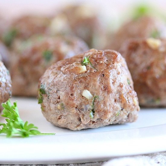 Paleo Meatballs