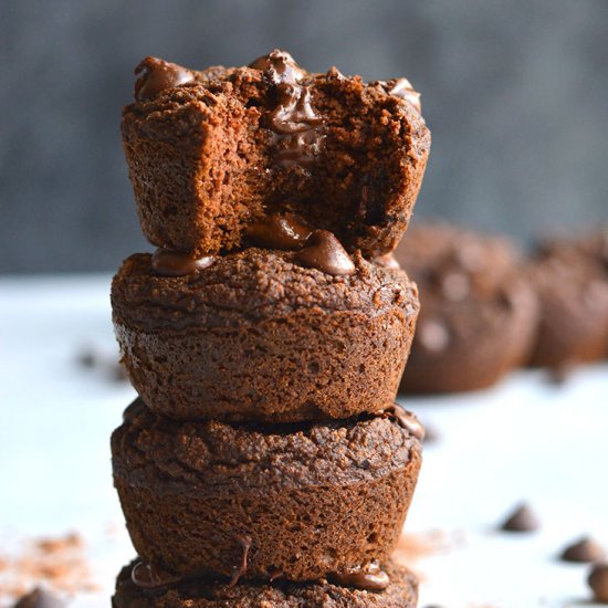 Chocolate Pumpkin Almond Muffin