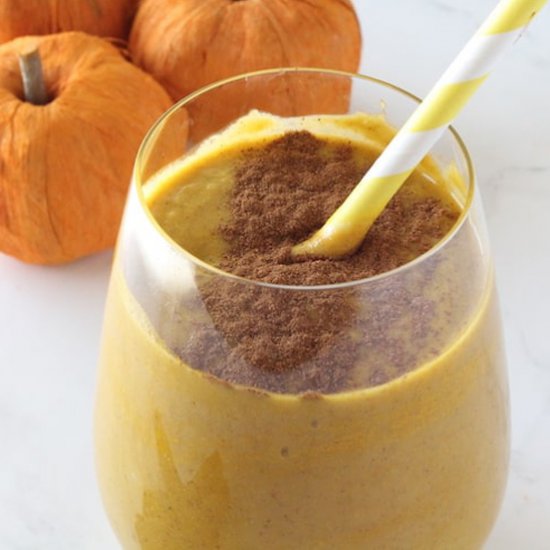 Easy Spiced Pumpkin Smoothie