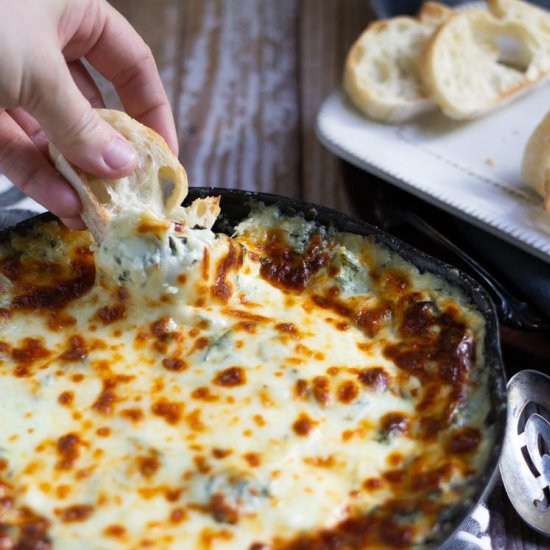 Baked Spinach & Artichoke Dip