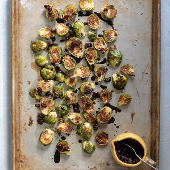 Brussels Sprouts & Raisin Balsamic