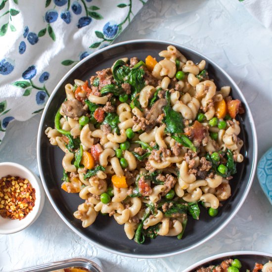 Instant Pot Cheeseburger Pasta