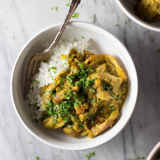 Instant Pot Indian Coconut Chicken