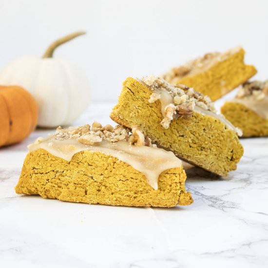 Vegan Pumpkin Spice Scones