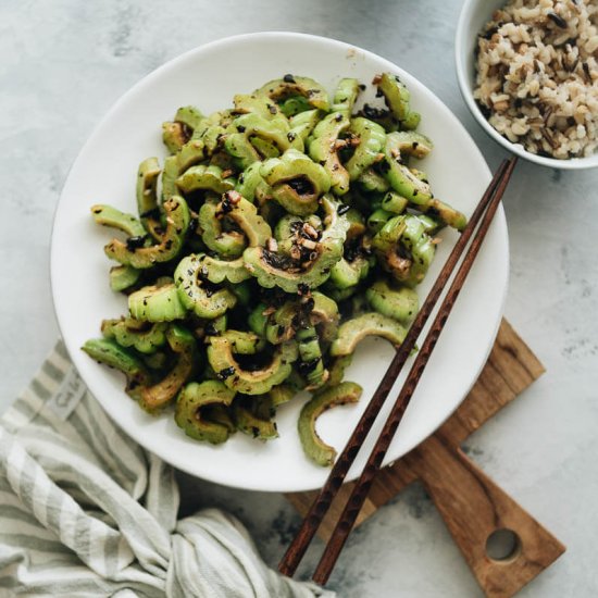 Stir Fried Bitter Melon