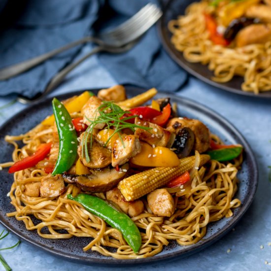 Honey Soy Chicken Stir Fry