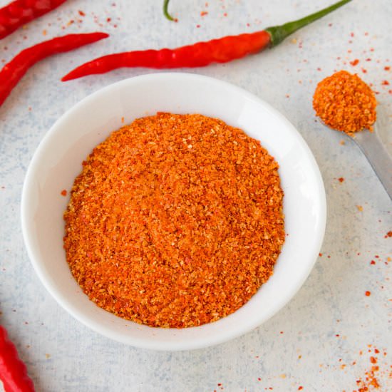 Homemade Cayenne Powder