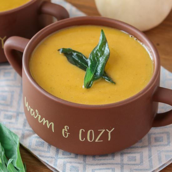 Butternut Squash Sweet Potato Soup