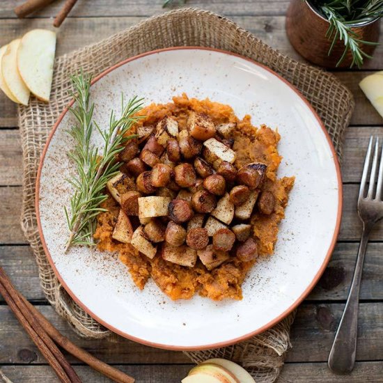 Apple Sweet Potato Breakfast Hash