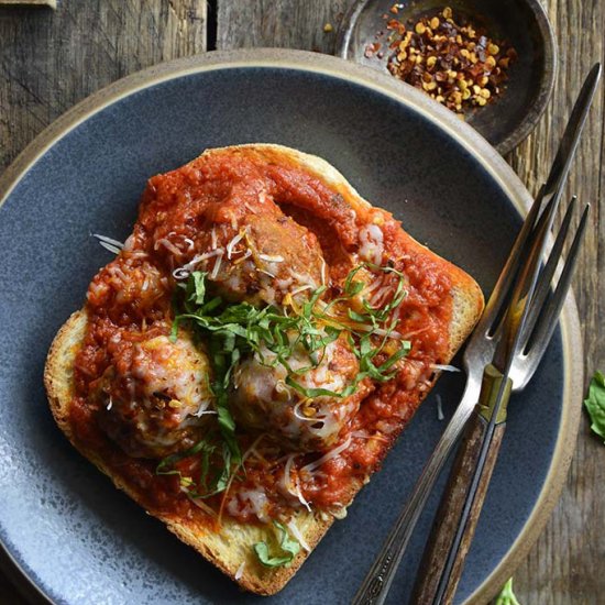 Easy Homemade Meatball Bombers