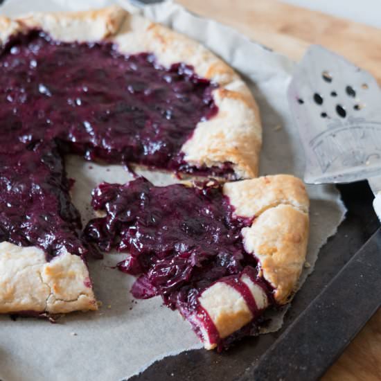 Concord Grape Galette