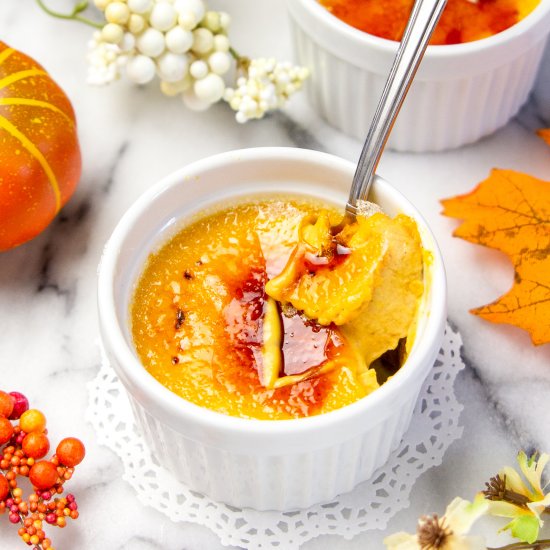 Easy Pumpkin Creme Brulee