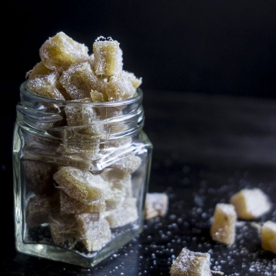 Homemade Candied Ginger