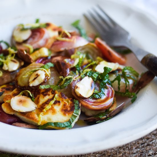 Candy Striped Beet Salad