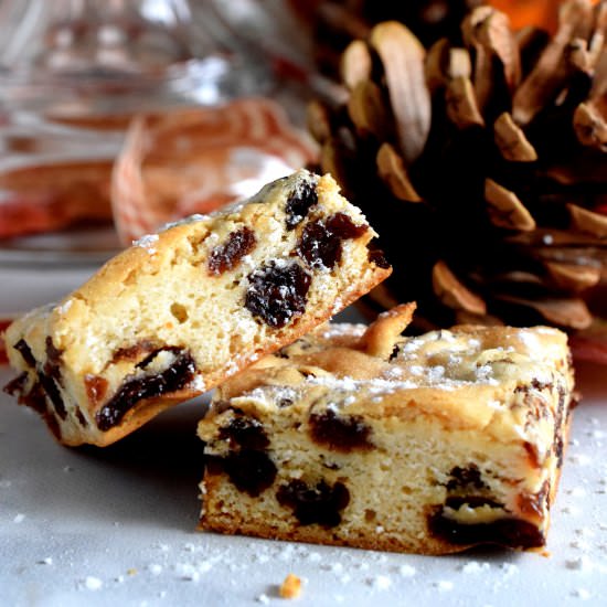 3 Ingredient Raisin Squares