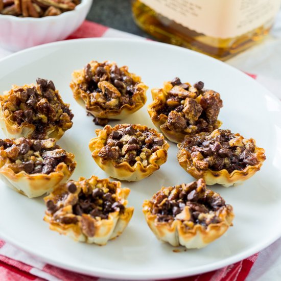 Bourbon Pecan Tartlets