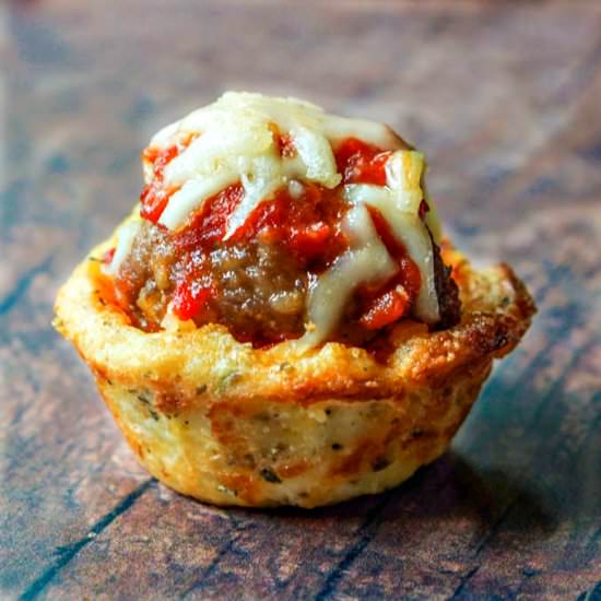 Low Carb Meatball Sub Cups