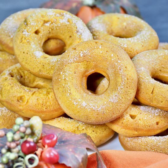 Baked Pumpkin Spice Donuts