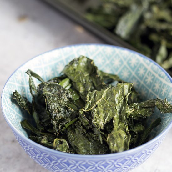 How to make kale crisps